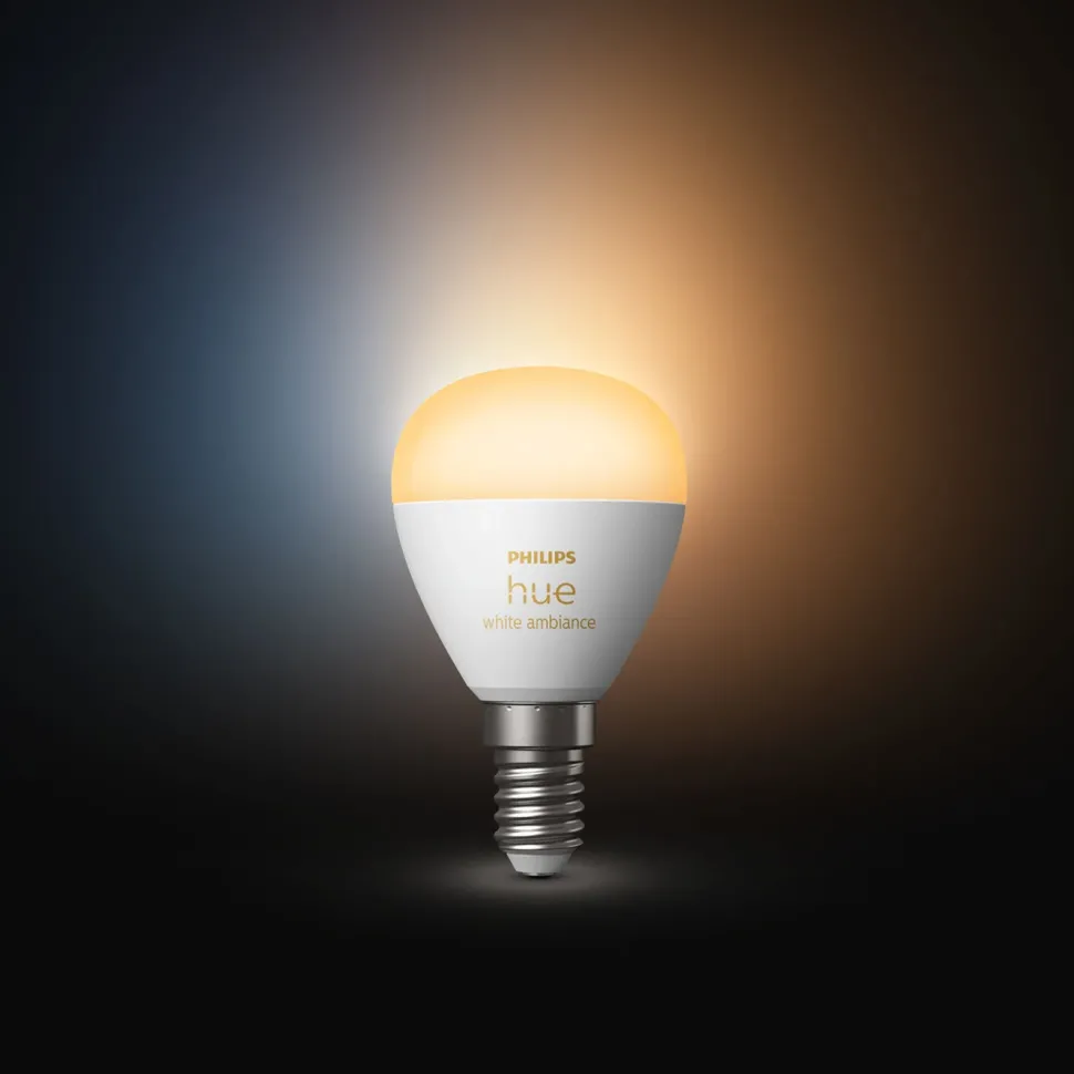 Philips Hue Luster Klotlampa White Ambiance E14 470 lm