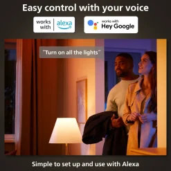 Philips Hue Luster Klotlampa White Ambiance E14 470 lm 2-pack