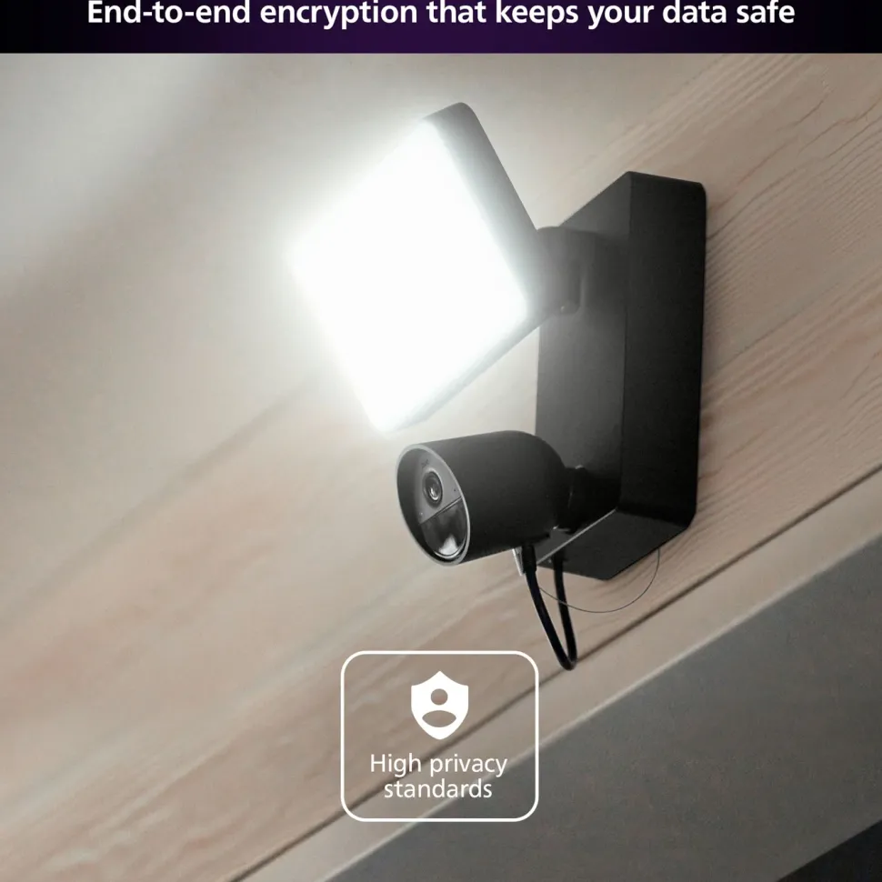 Philips Hue Secure Flood Light Camera