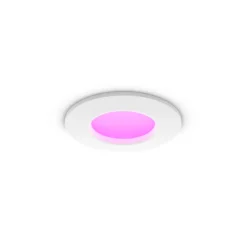 Philips Hue Slim infälld belysning Ø90 mm Vit
