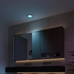 Philips Hue Slim infälld belysning Ø90 mm Vit