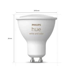 Philips Hue Startpaket: 3x White & Color GU10 + Dimmer + Bridge