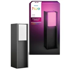 Philips Hue Turaco pollare för utomhusbruk Antracit