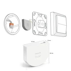 Philips Hue Väggbrytarmodul 2-pack