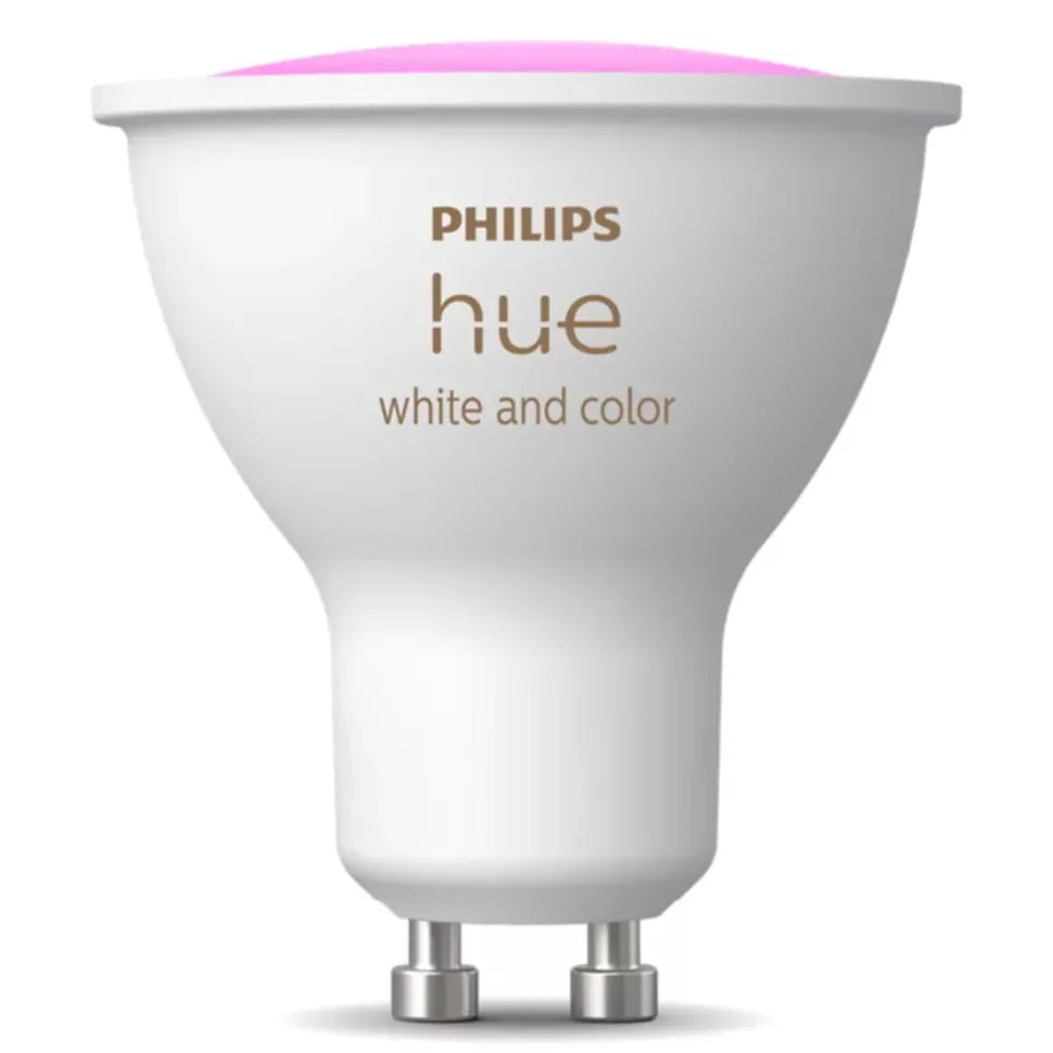 Philips Hue White and Color Ambiance Smart LED-lampa GU10 400 lm 1-pack