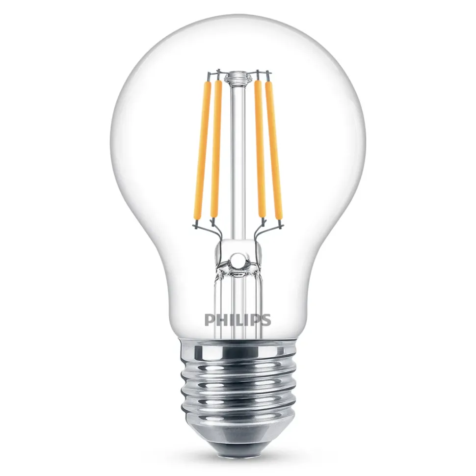 Philips LED-lampa E27 470 lm 3-pack