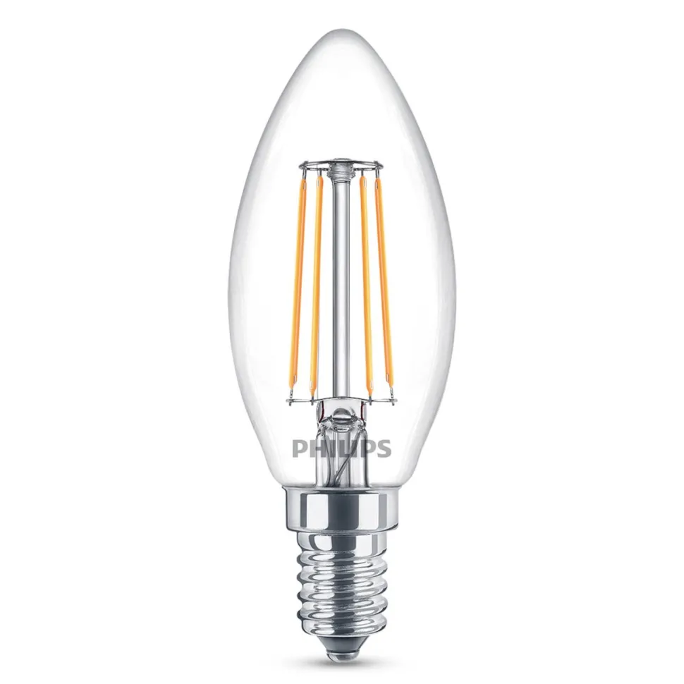 Philips LED-lampa Kron LED E14 470 lm 6-pack