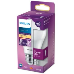 Philips LED-lampa med rörelsesensor E27 806 lm