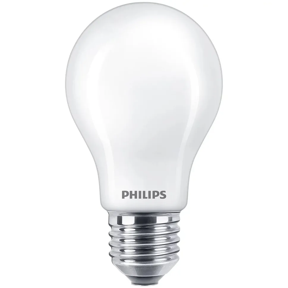 Philips Philips LED-lampa frostad E27 470 lm 2-pack