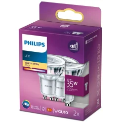 Philips Philips LED-lampa spot GU10 255 lm 2-pack