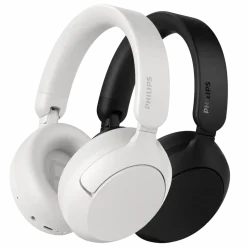 Philips TAH6000 trådlösa over-ear-hörlurar med brusreducering Vit