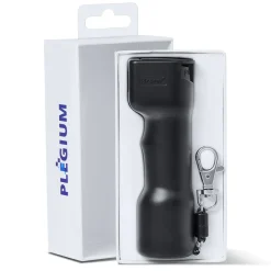 Plegium Smart försvarsspray med Bluetooth Svart