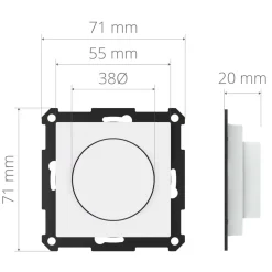 Plejd WRT-01-SW Vridratt