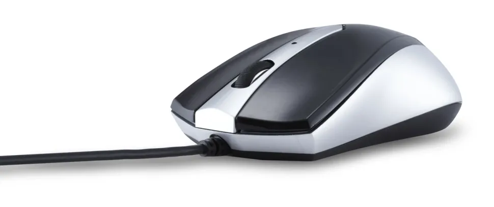 Plexgear E5 Mellanstor datormus Svart