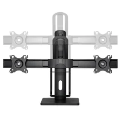 Plexgear Justerbart skärmstativ för 2 skärmar 17-27”