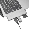 Plexgear Multiadapter för Thunderbolt 3 Space gray