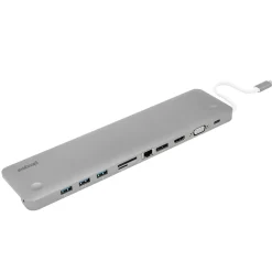 Plexgear Multiadapter för USB-C med 11 anslutningar