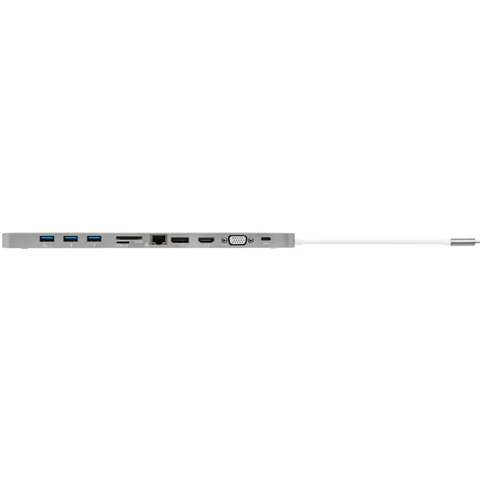 Plexgear Multiadapter för USB-C med 11 anslutningar