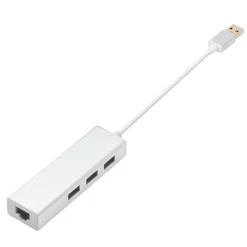 Plexgear Portable 700 USB 5 Gb/s-hubb och gigabit-nätverkskort