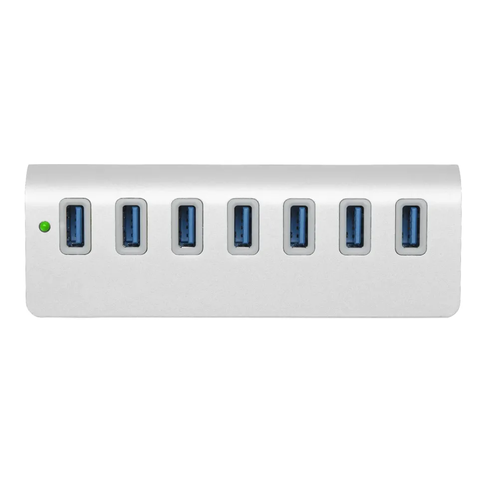 Plexgear USB-A-hubb CB1000 med 7 portar