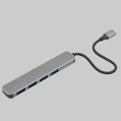 Plexgear USB-C till 4x USB-A-adapter CB223