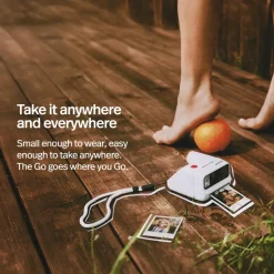 Polaroid Go Gen 3 direktfilmskamera med film Vit