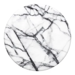 Popsockets Avtagbart grepp för mobil White Marble