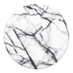 Popsockets Avtagbart grepp för mobil White Marble