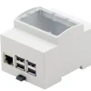 Raspberry Pi Chassi för DIN-skena