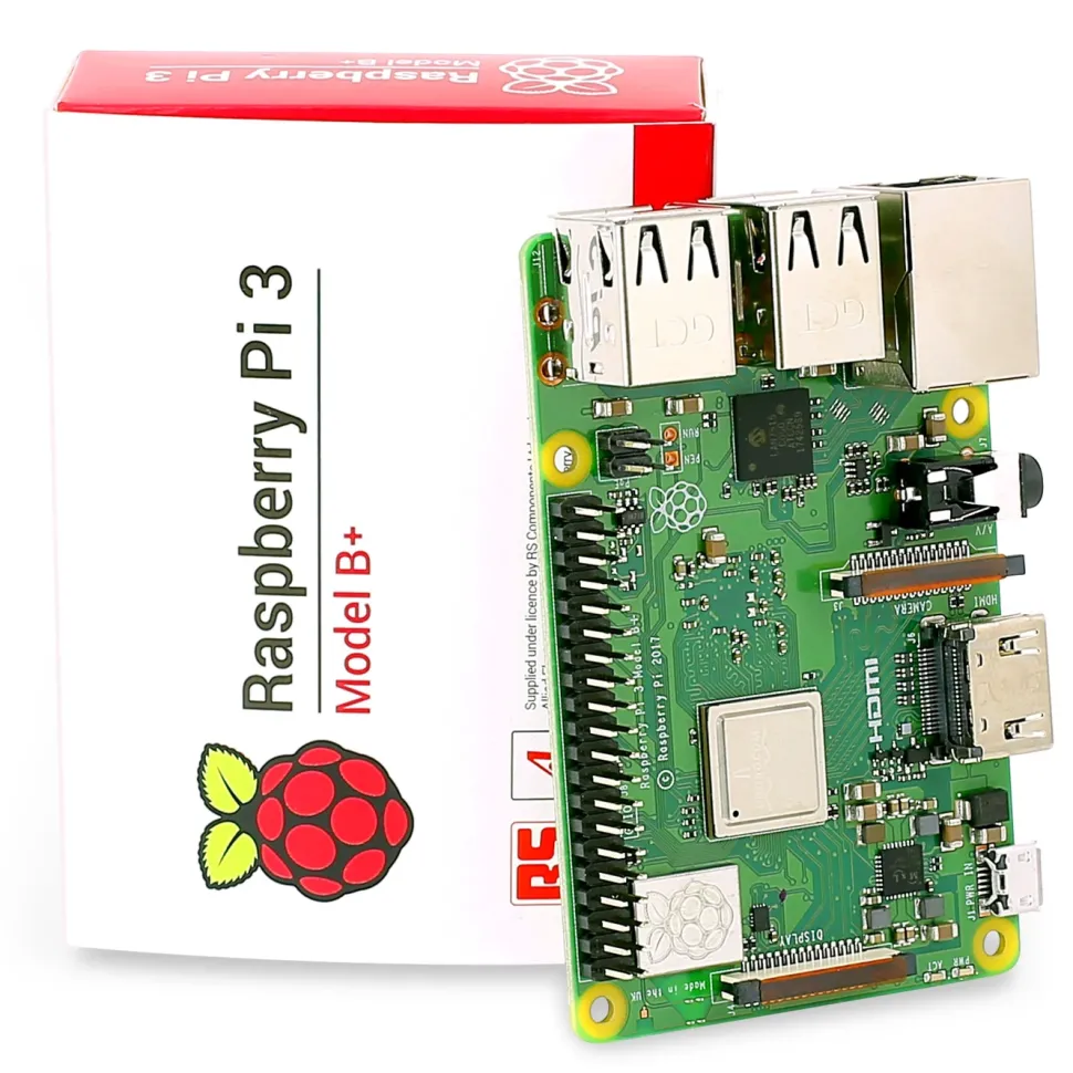 Raspberry Pi 3 Model B+ Enkortsdator