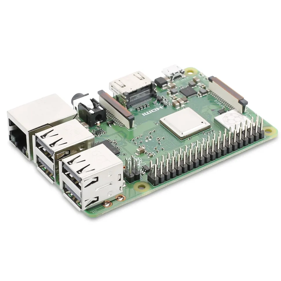 Raspberry Pi 3 Model B+ Enkortsdator