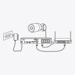 Reolink E1 Outdoor PoE övervakningskamera