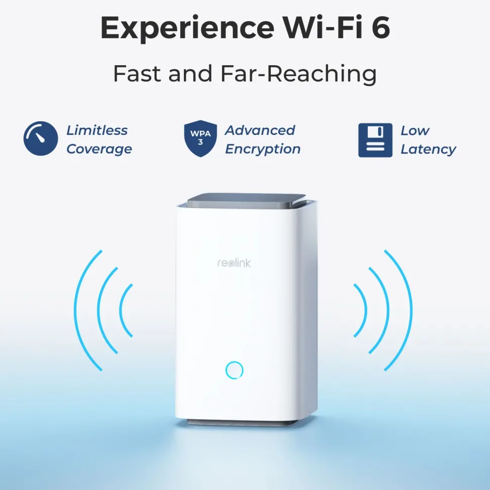 Reolink Home Hub med 4x Argus 3 Pro 2K-kamera