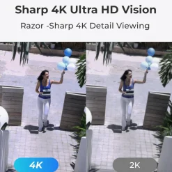 Reolink Home Hub med 4x Argus 3 Ultra 4K-kameror