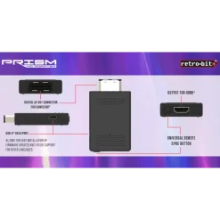 Retro-bit Prism HD Gamecube till HDMI-adapter