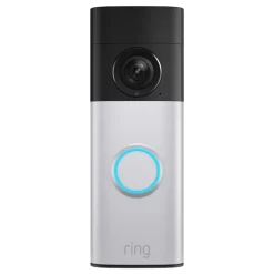Ring Battery Video Doorbell Plus videodörrklocka Nickel Silver