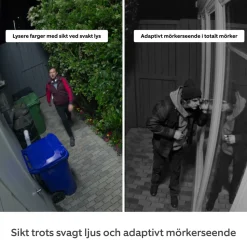 Ring Outdoor Cam Pro Plug-in - Retinal 4K övervakningskamera Svart