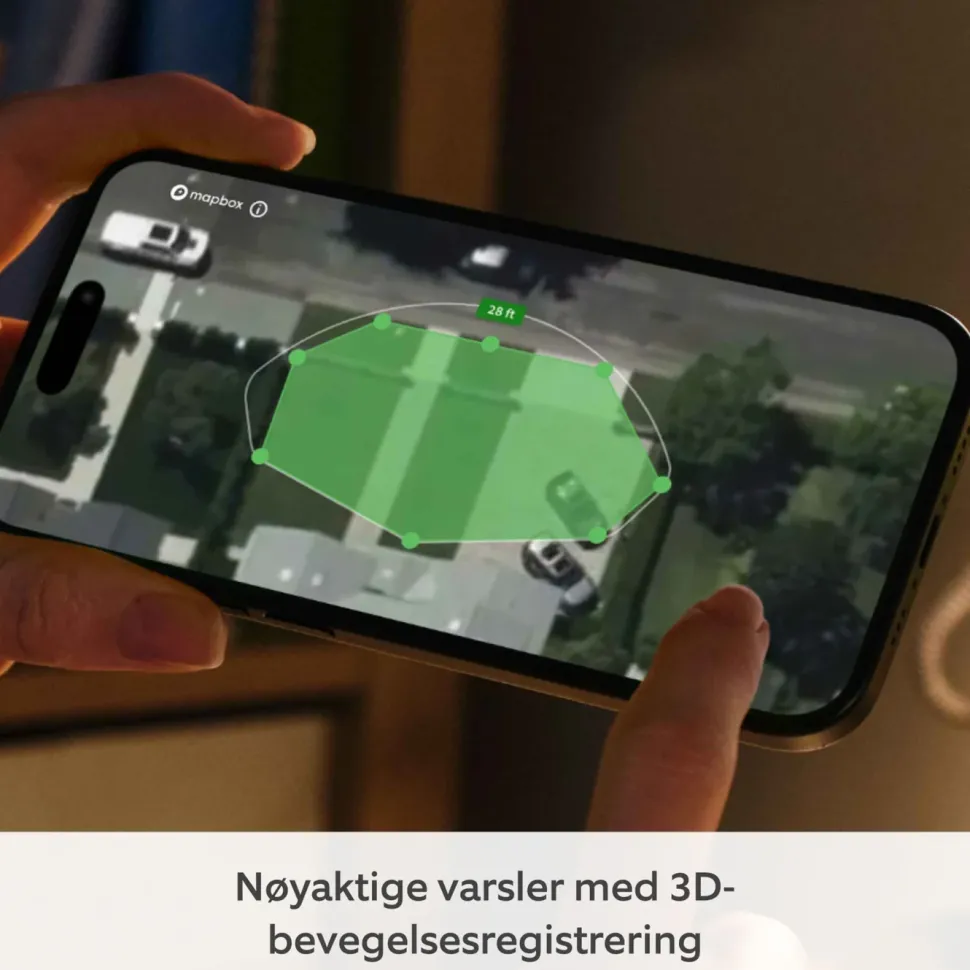 Ring Outdoor Cam Pro Plug-in - Retinal 4K övervakningskamera Svart