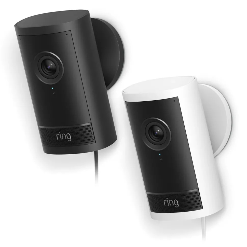Ring Outdoor Cam Pro Plug-in - Retinal 4K övervakningskamera Svart