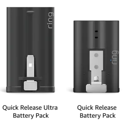 Ring Quick Release Ultra Battery Pack Svart