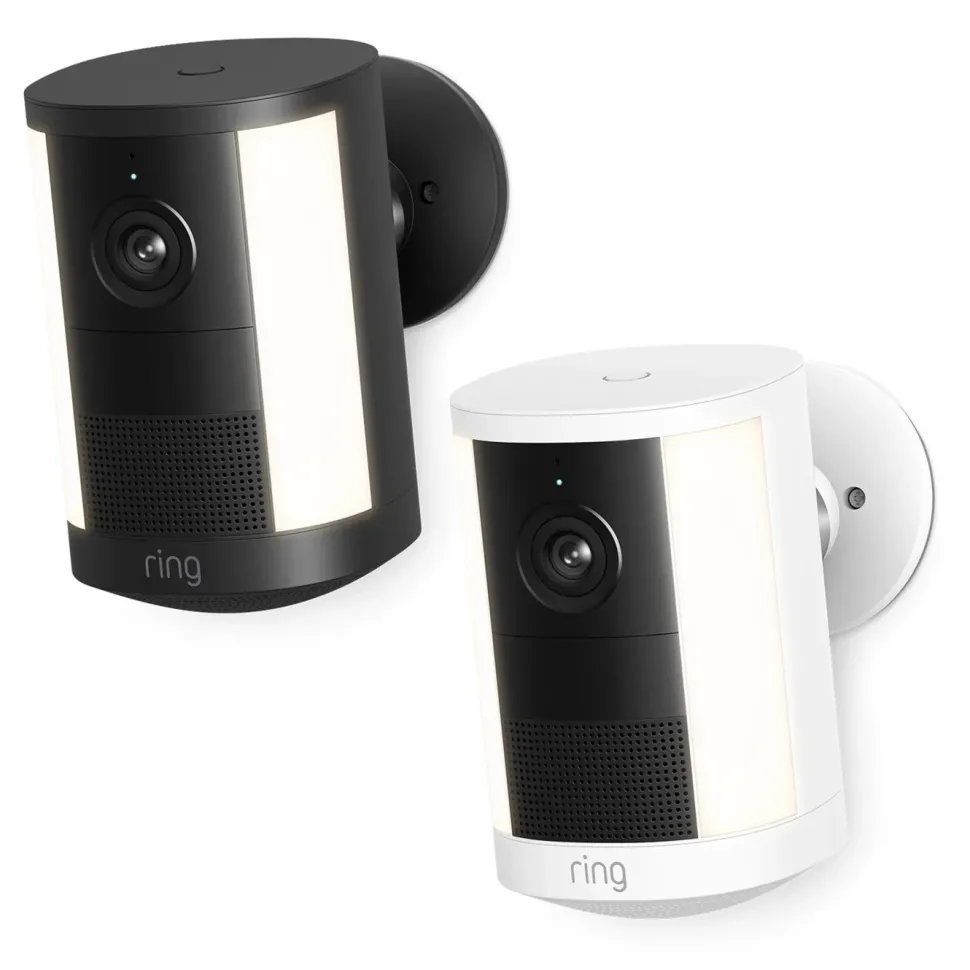 Ring Spotlight Cam Battery (2nd Gen) trådlös övervakningskamera Svart