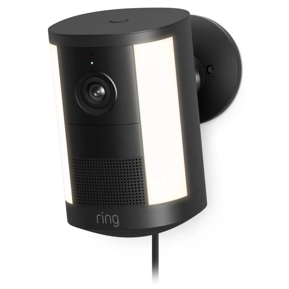 Ring Spotlight Cam Pro plug-in övervakningskamera Svart