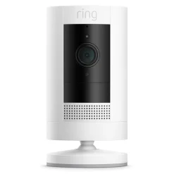 Ring Stick Up Cam Battery Trådlös övervakningskamera Vit