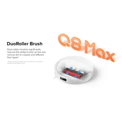Roborock Q8 Max+ Helautomatisk Robotdammsugare Vit