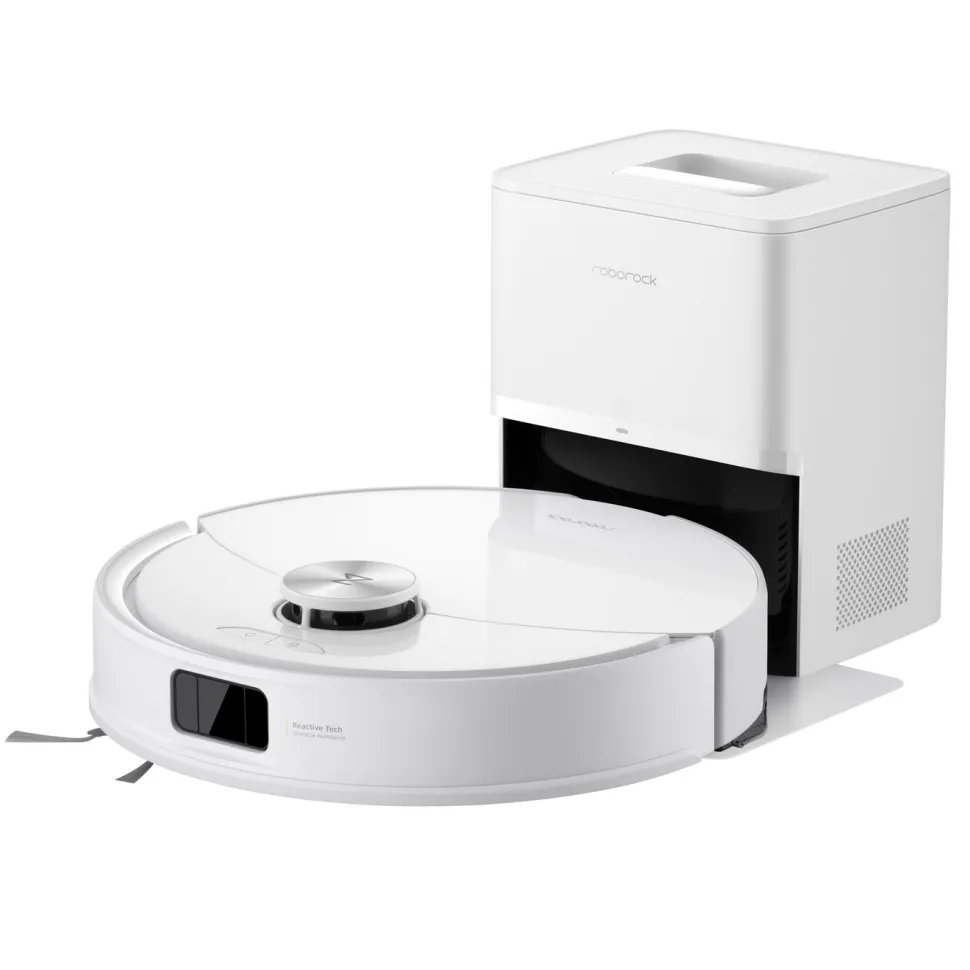 Roborock Q10 VF+ robotdammsugare med basstation Vit