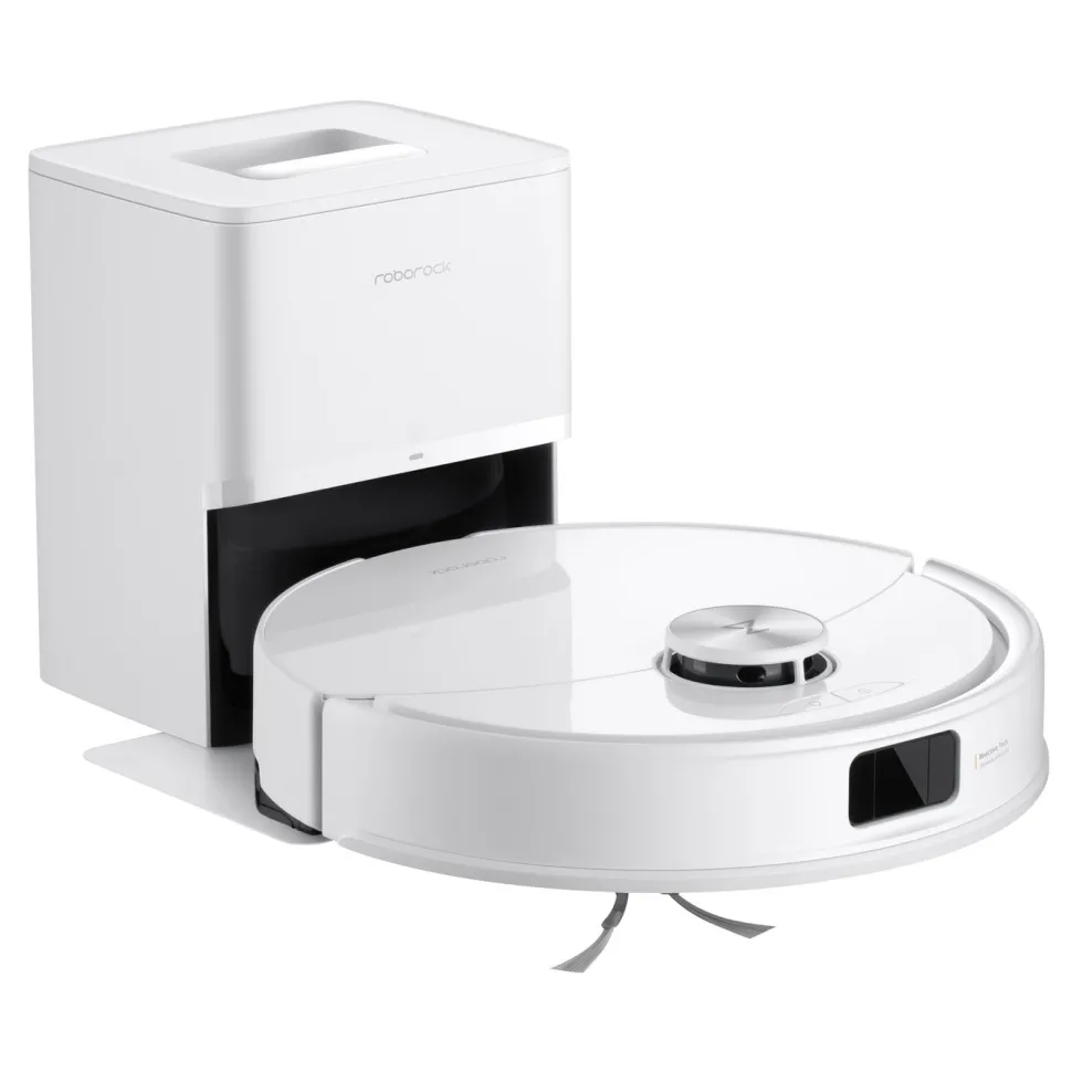 Roborock Q10 VF+ robotdammsugare med basstation Vit
