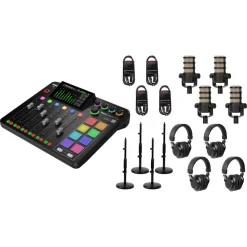 Rode Rodecaster PRO II Podcasting Bundle 4