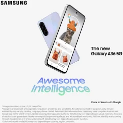 Samsung Galaxy A36 5G 128GB Svart