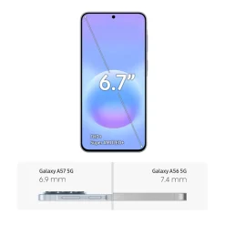 Samsung Galaxy A57 5G Isblå