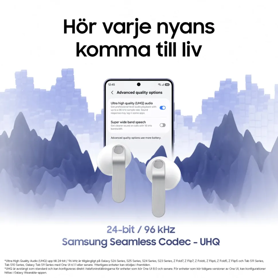 Samsung Galaxy Buds4 Vit